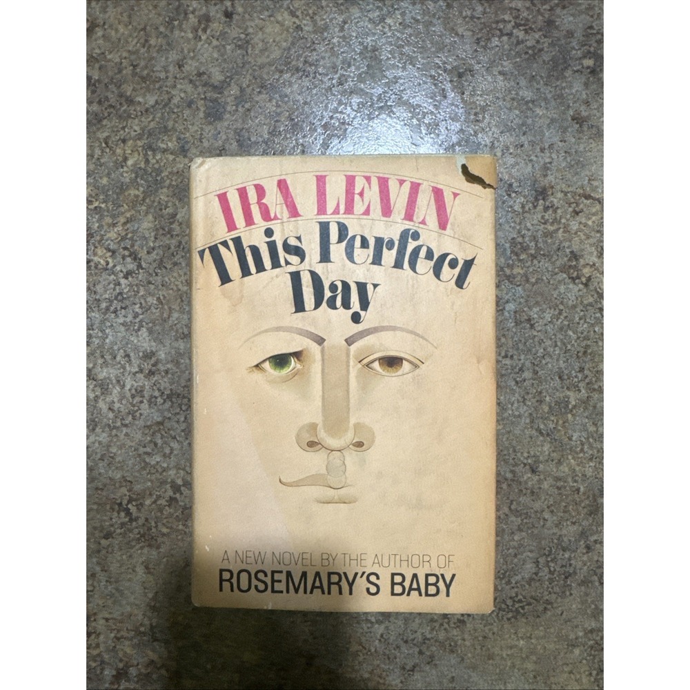 This Perfect Day by Ira Levin (1970, 1st Edition 1st Printing HCDJ Witchcraft)